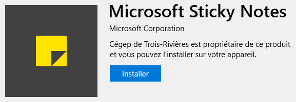 Windows 10 - Sticky étape 5